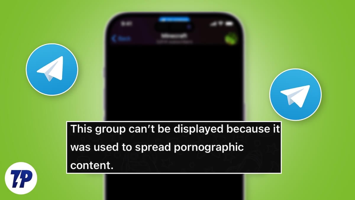 Fix “This Group Can’t Be Displayed” Error on Telegram